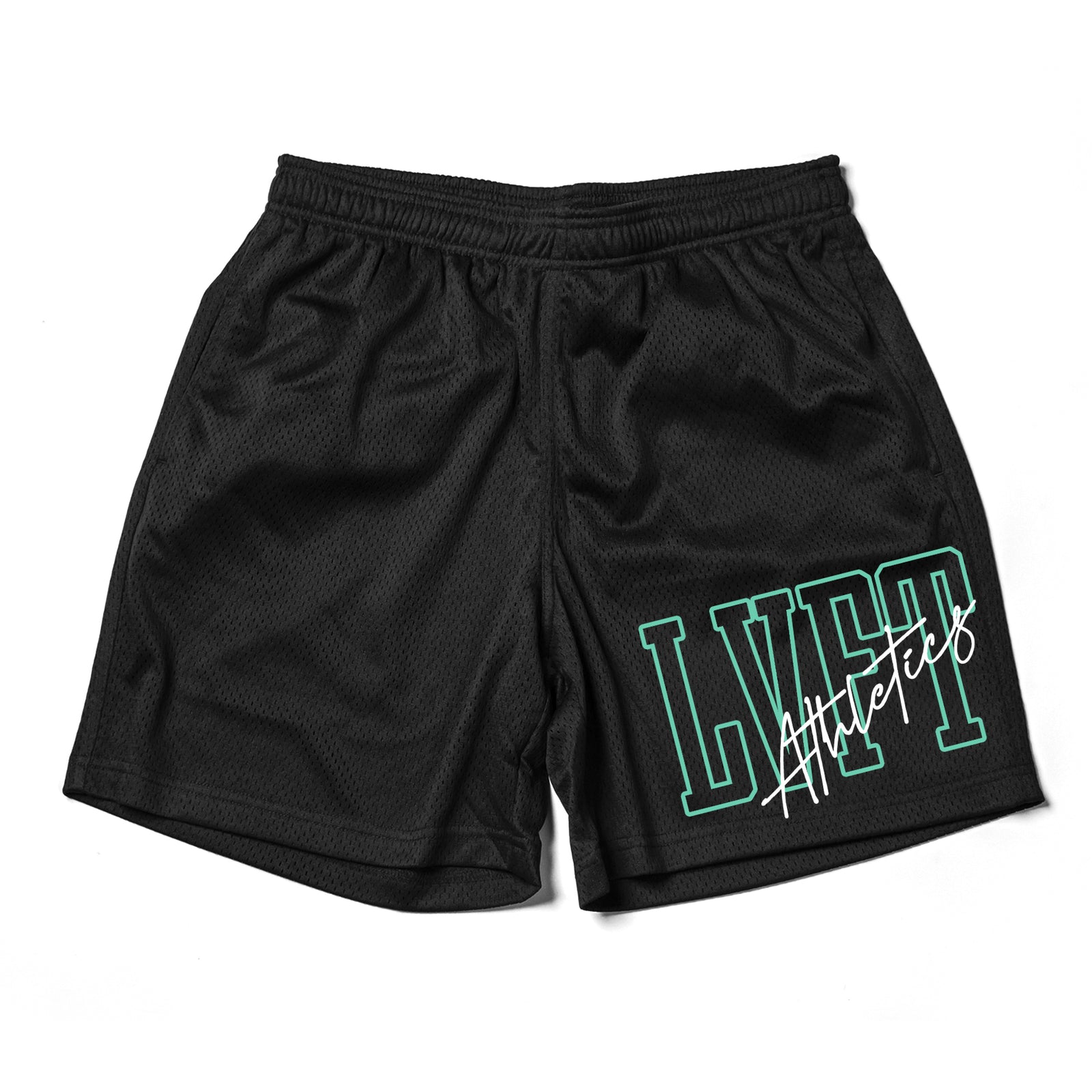 Field Rec Mesh Shorts - Black / Mint