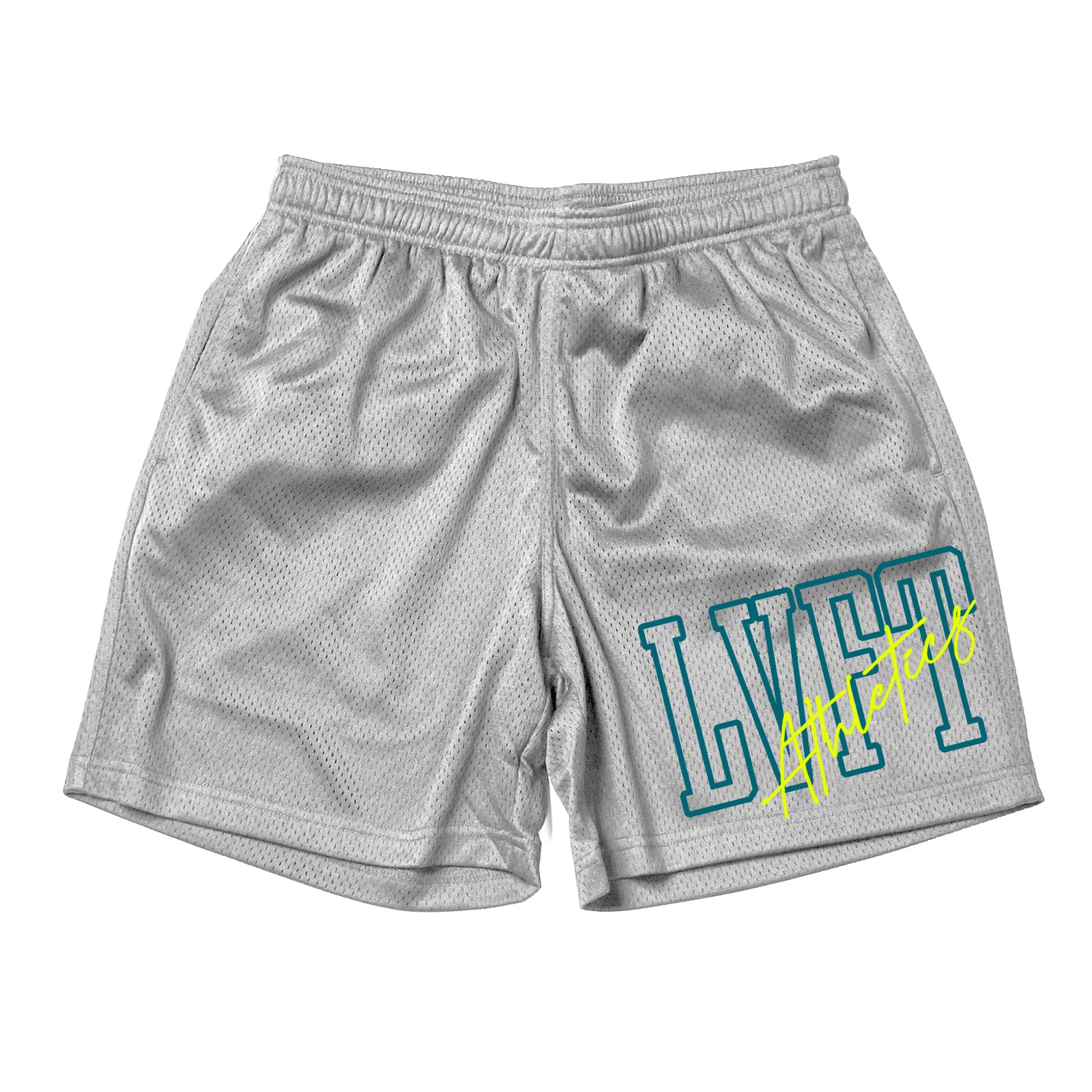 Field Rec Mesh Shorts - Silver / Turquoise