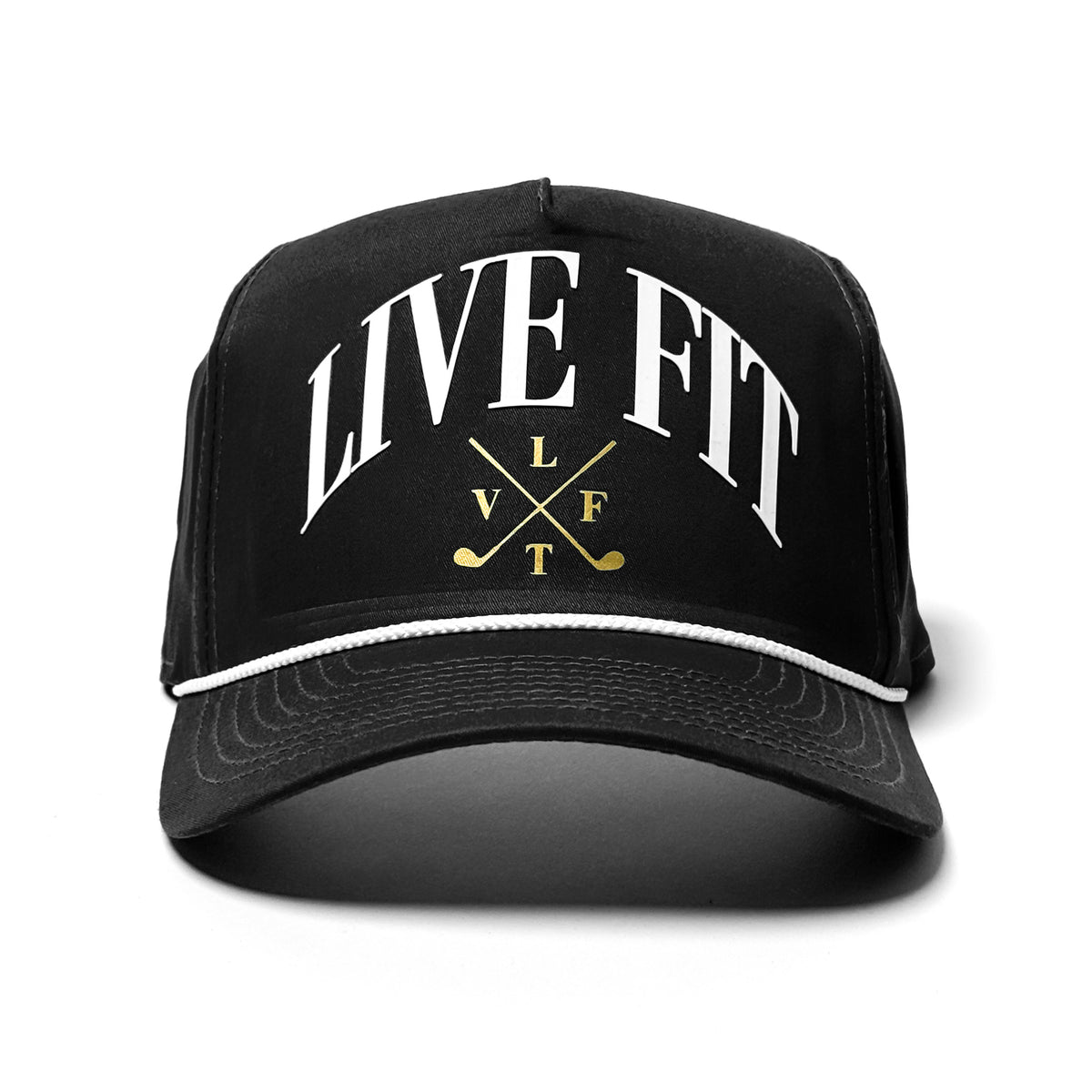 Livefit. Golf Cap - Black