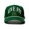 Livefit. Golf Cap - Forest Green