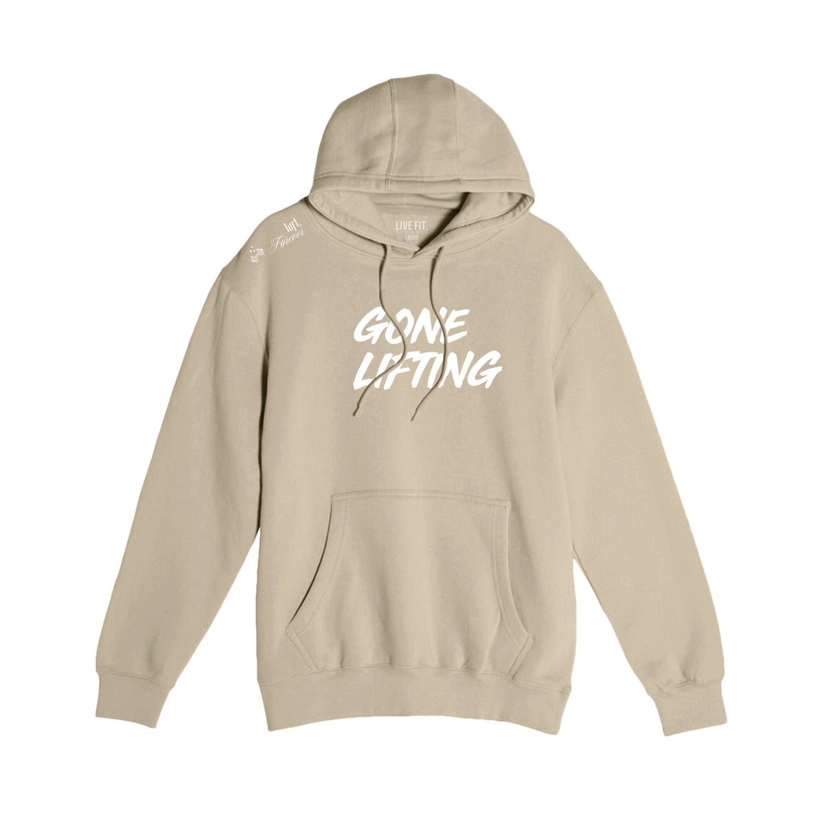 Gone Lifting Hoodies - Sand