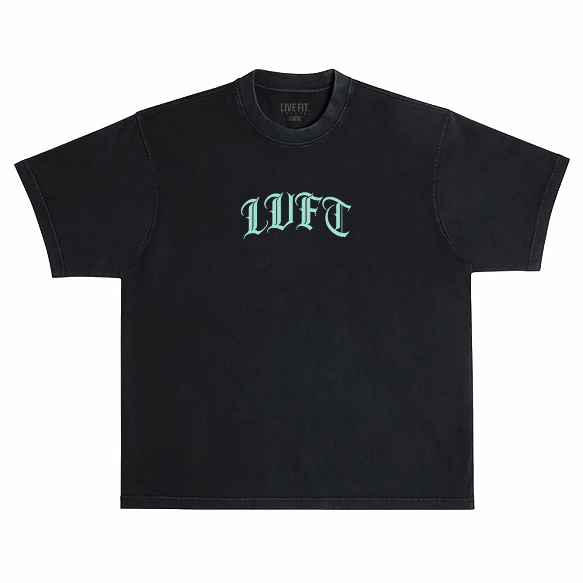 Gotham Oversized Tee - Vintage Black / Mint