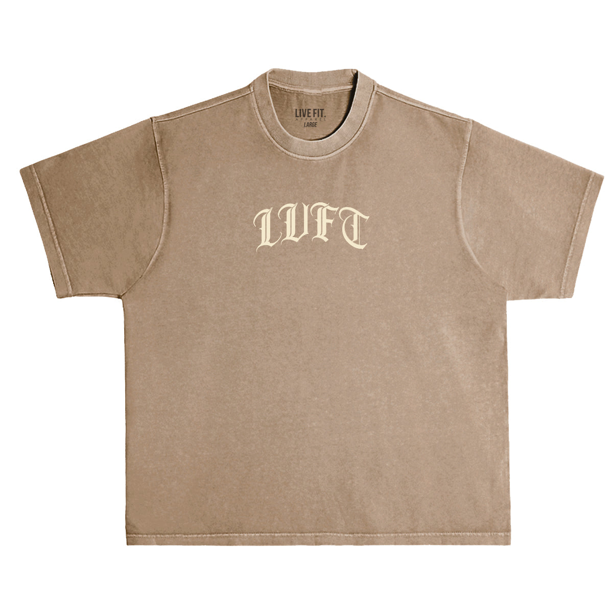 Gotham Oversized Tee - Camel