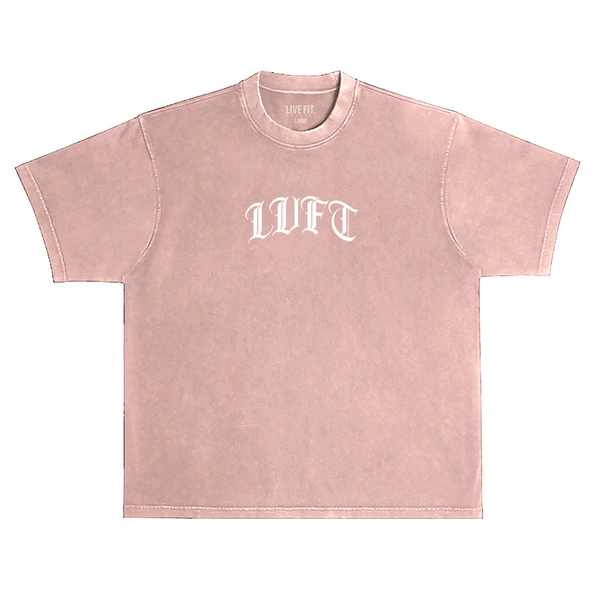 Gotham Oversized Tee - Salmon