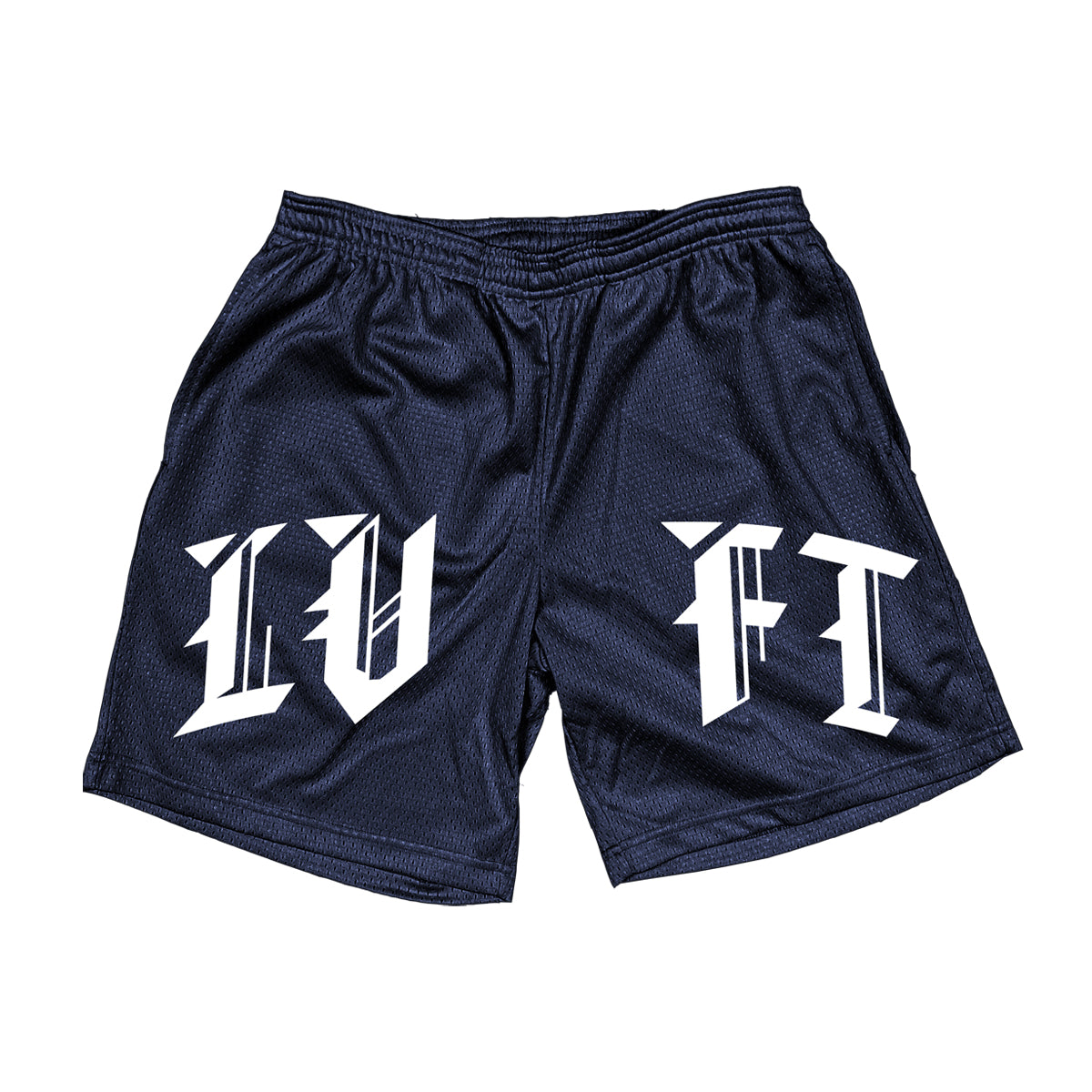 Honor Mesh Shorts - Navy/White