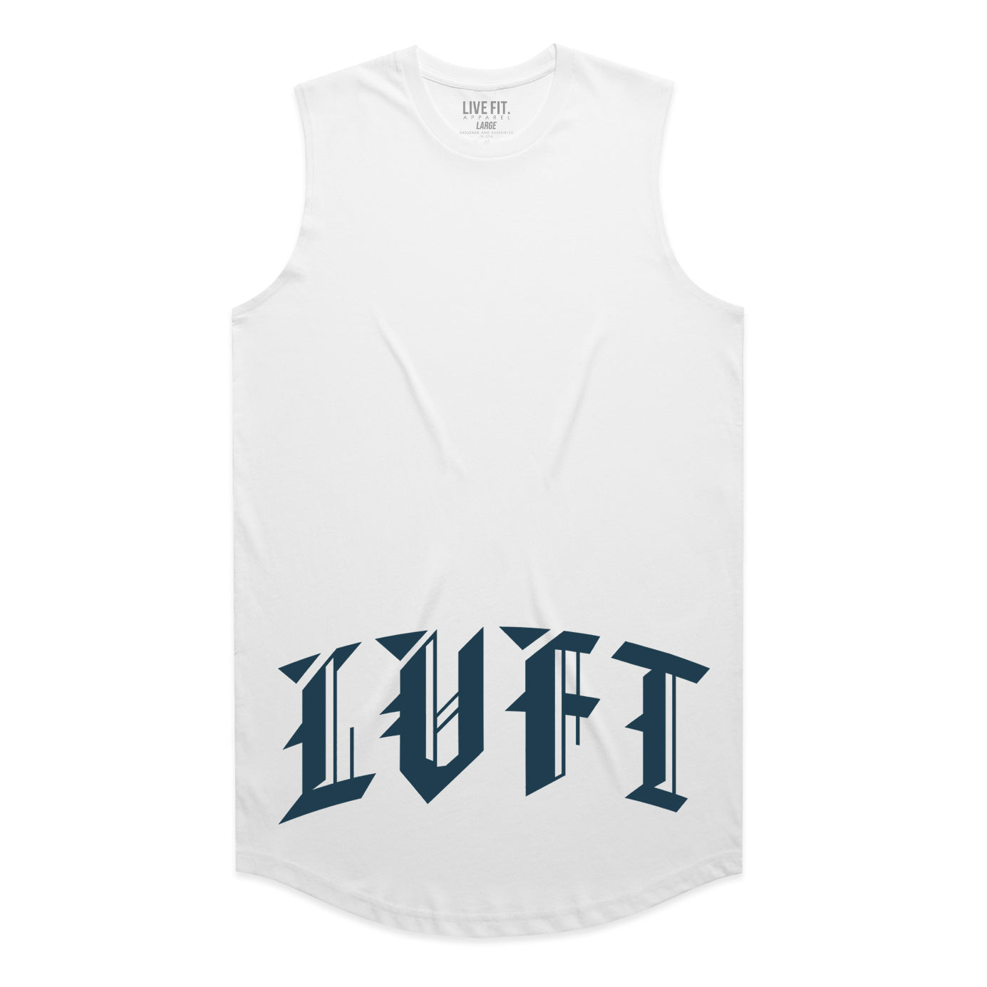 Honor Muscle Tank - White