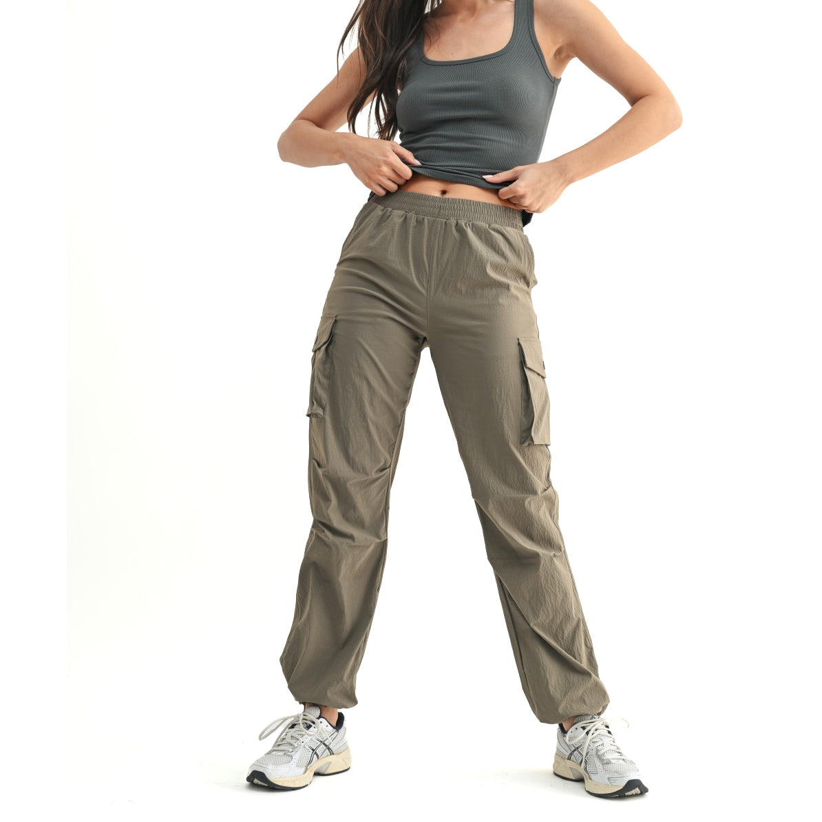 Hybrid Active Cargos - Light Olive