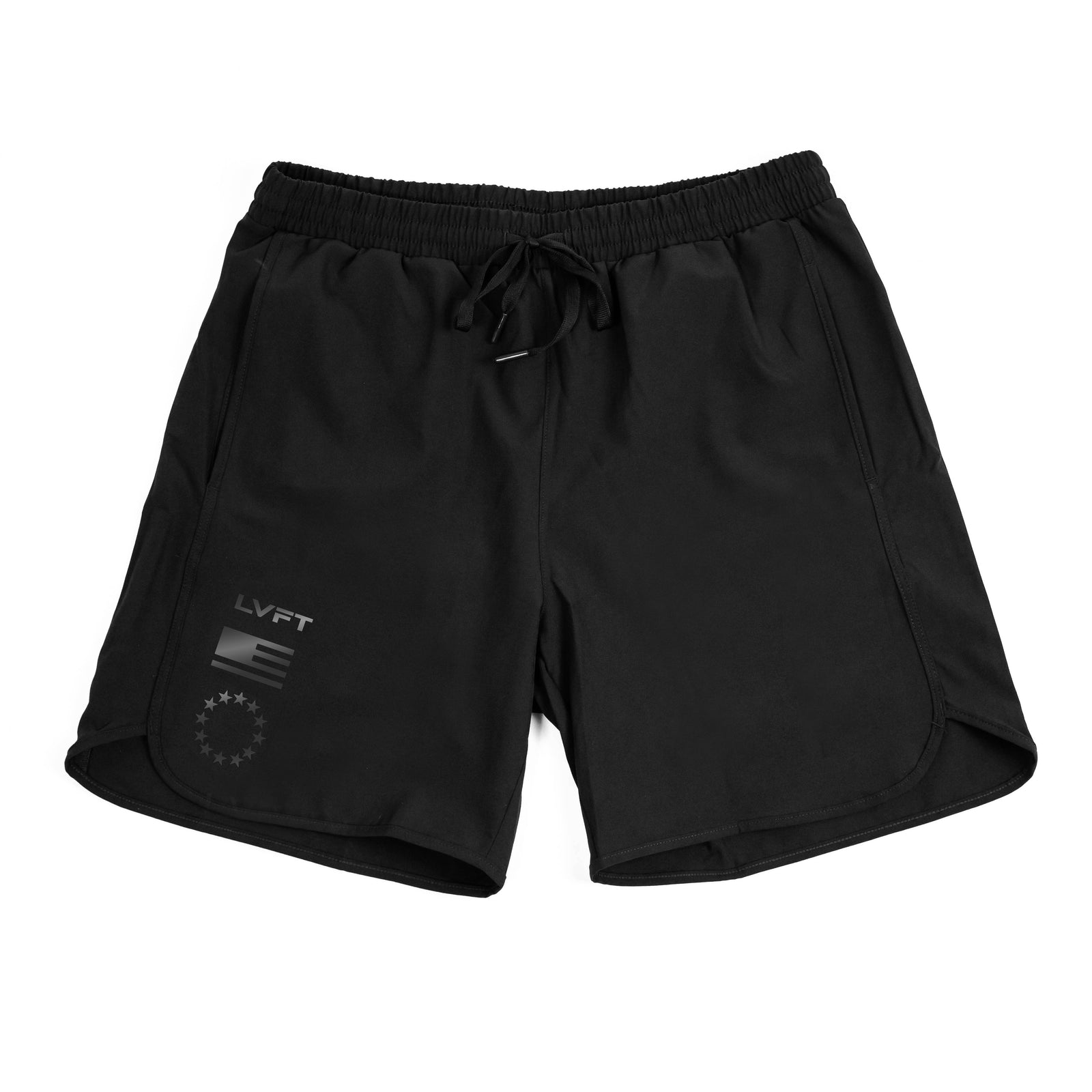 Blackout Hybrid Active Shorts - Black/Reflective