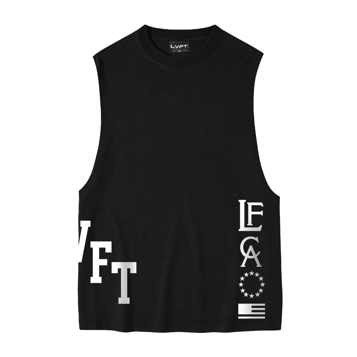 Icon Muscle Tank - Black
