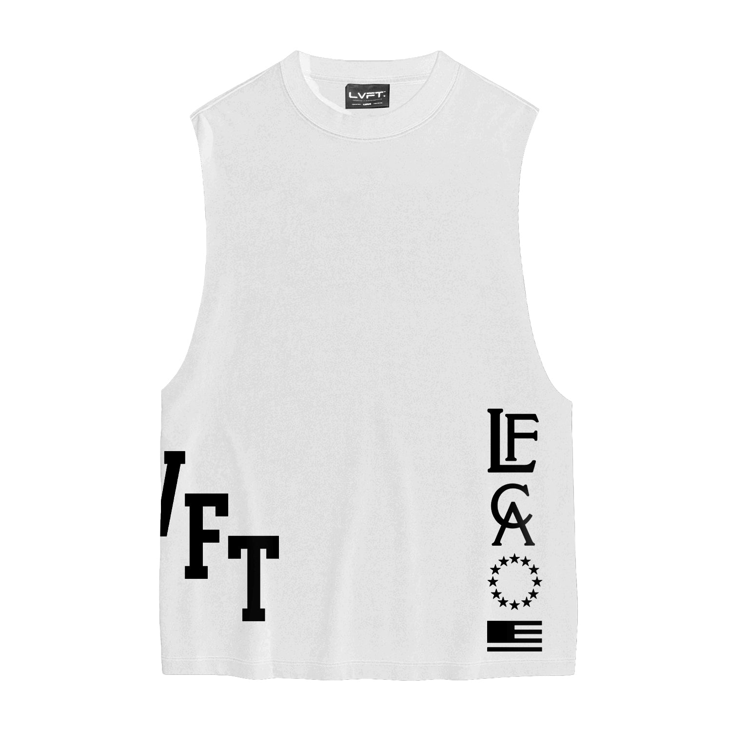 Icon Muscle Tank - White