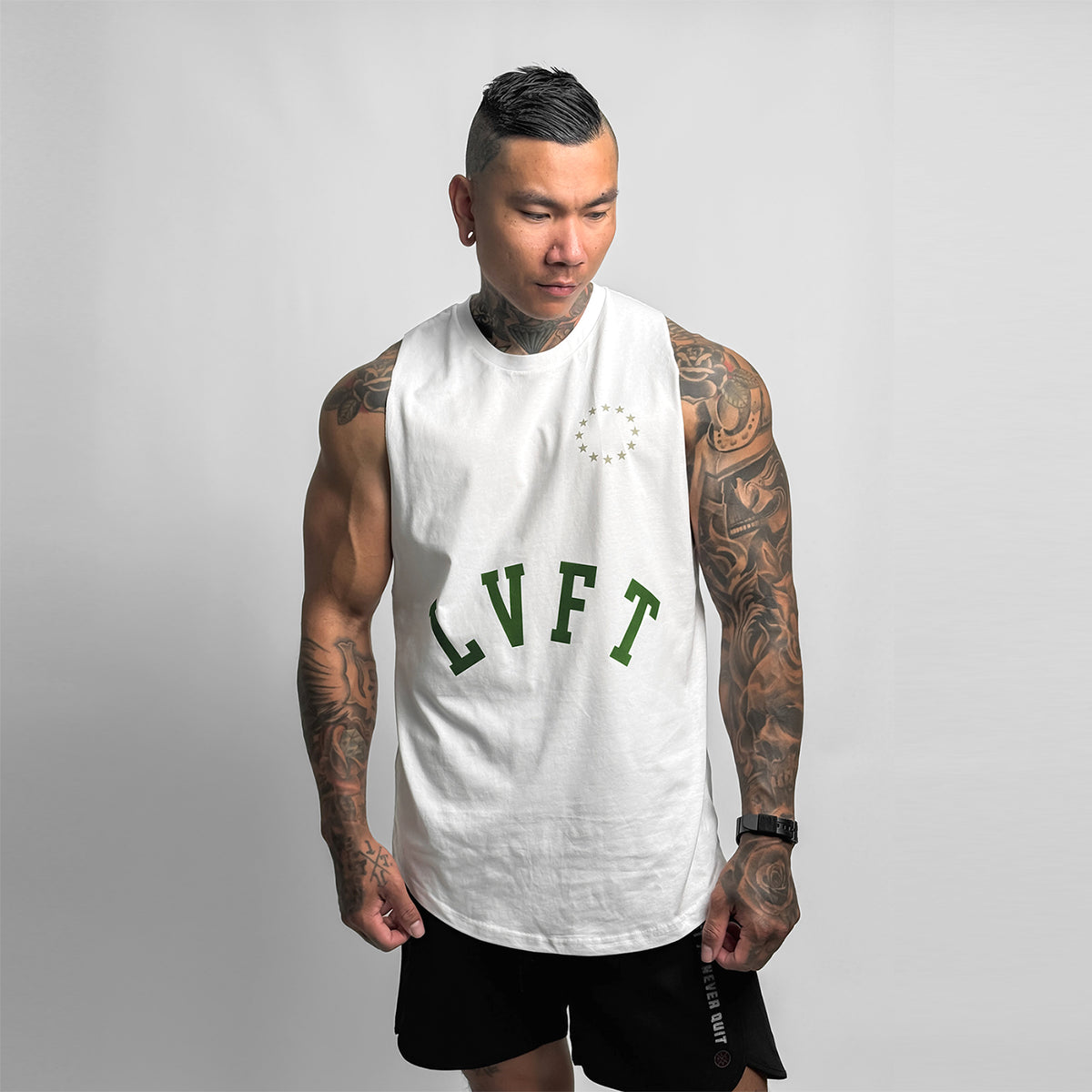 Varsity Raw Cutoff V2 - White
