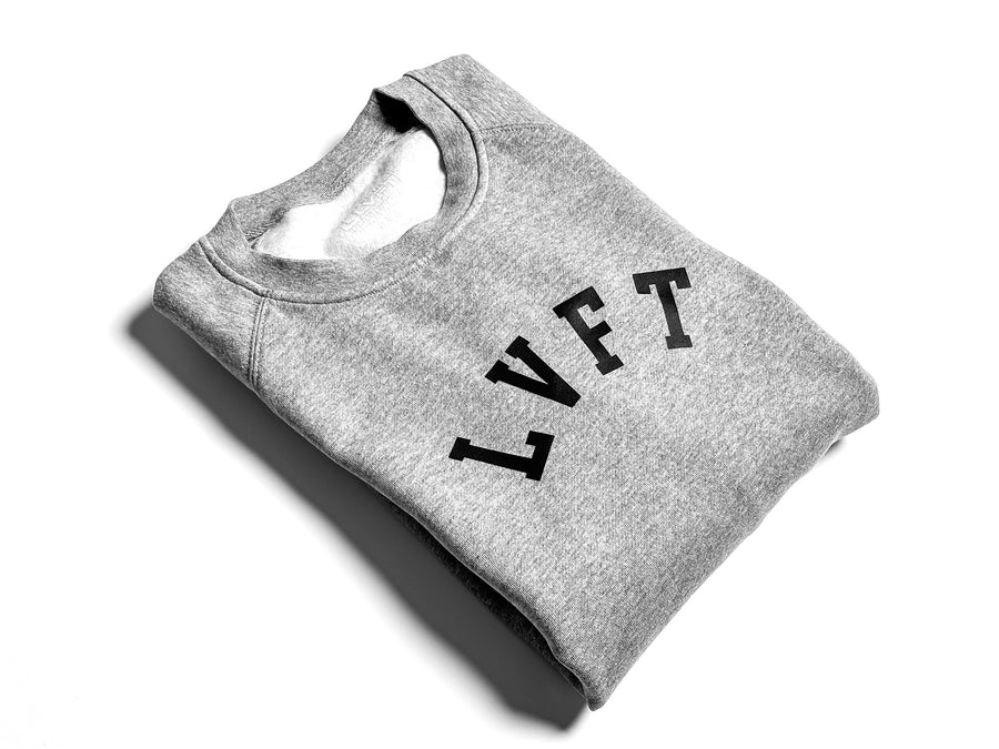 Academy Crewneck - Heather Grey