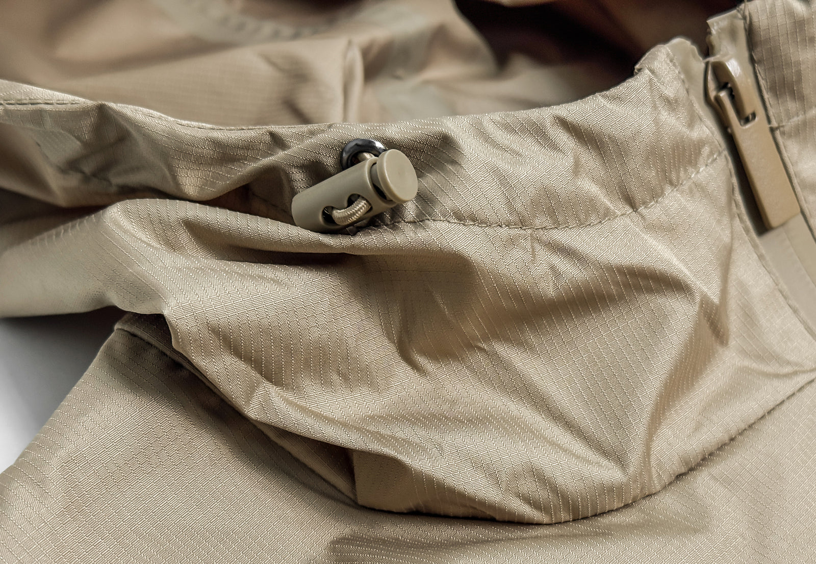 Rip-Stop Full Zip- Khaki