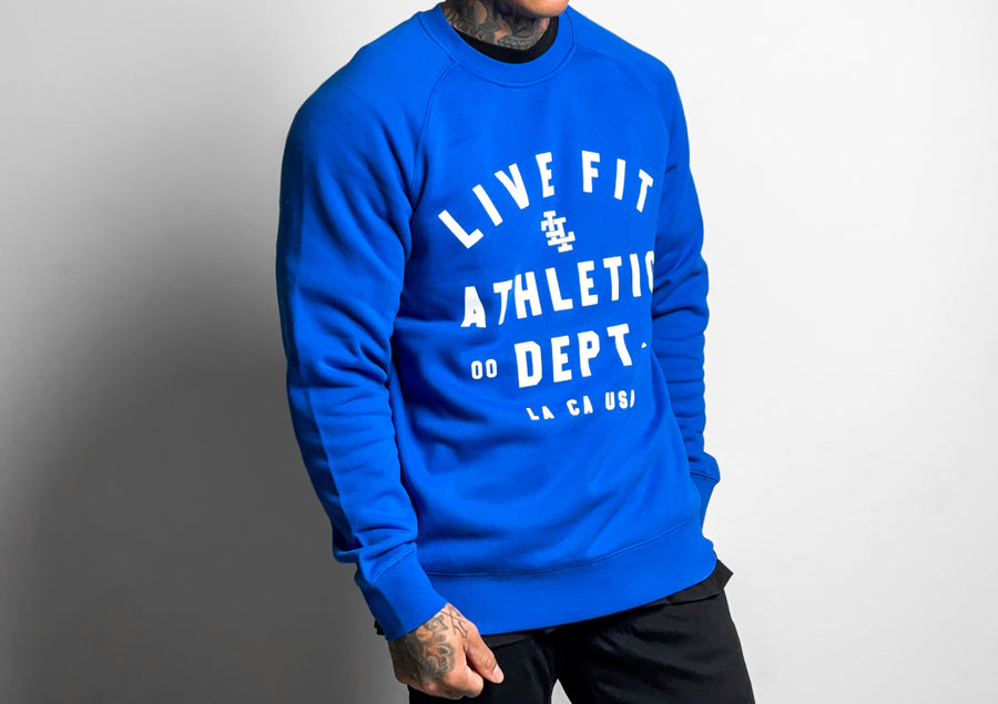 Athletic Dept Crewneck - Royal