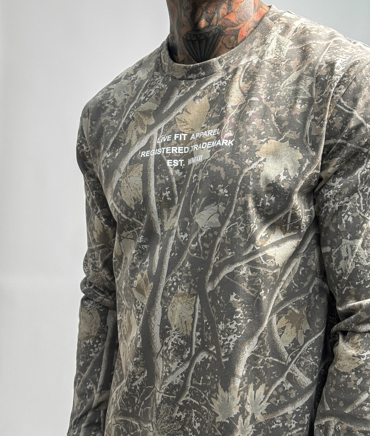 EST. Long Sleeve Tee - Deadwood Camo