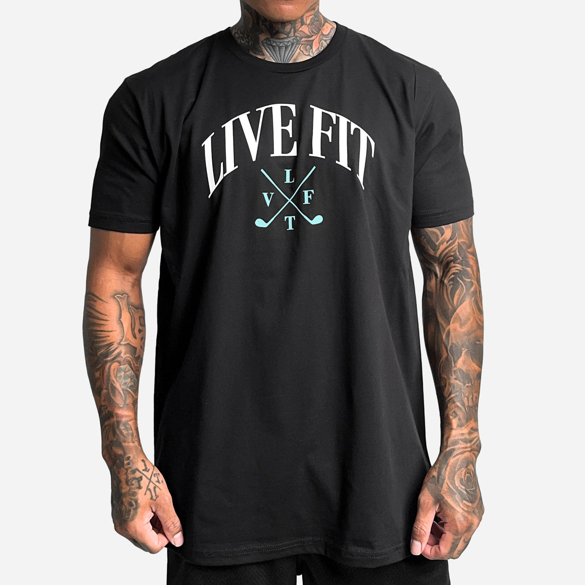 Golf X Tee - Black / Mint