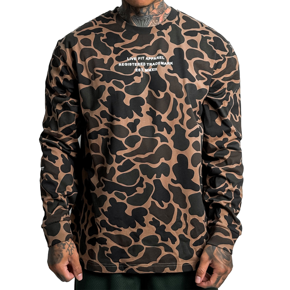 EST. Long Sleeve Tee - Duck Camo