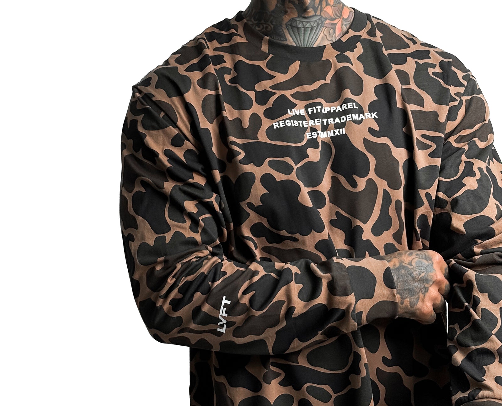 EST. Long Sleeve Tee - Duck Camo