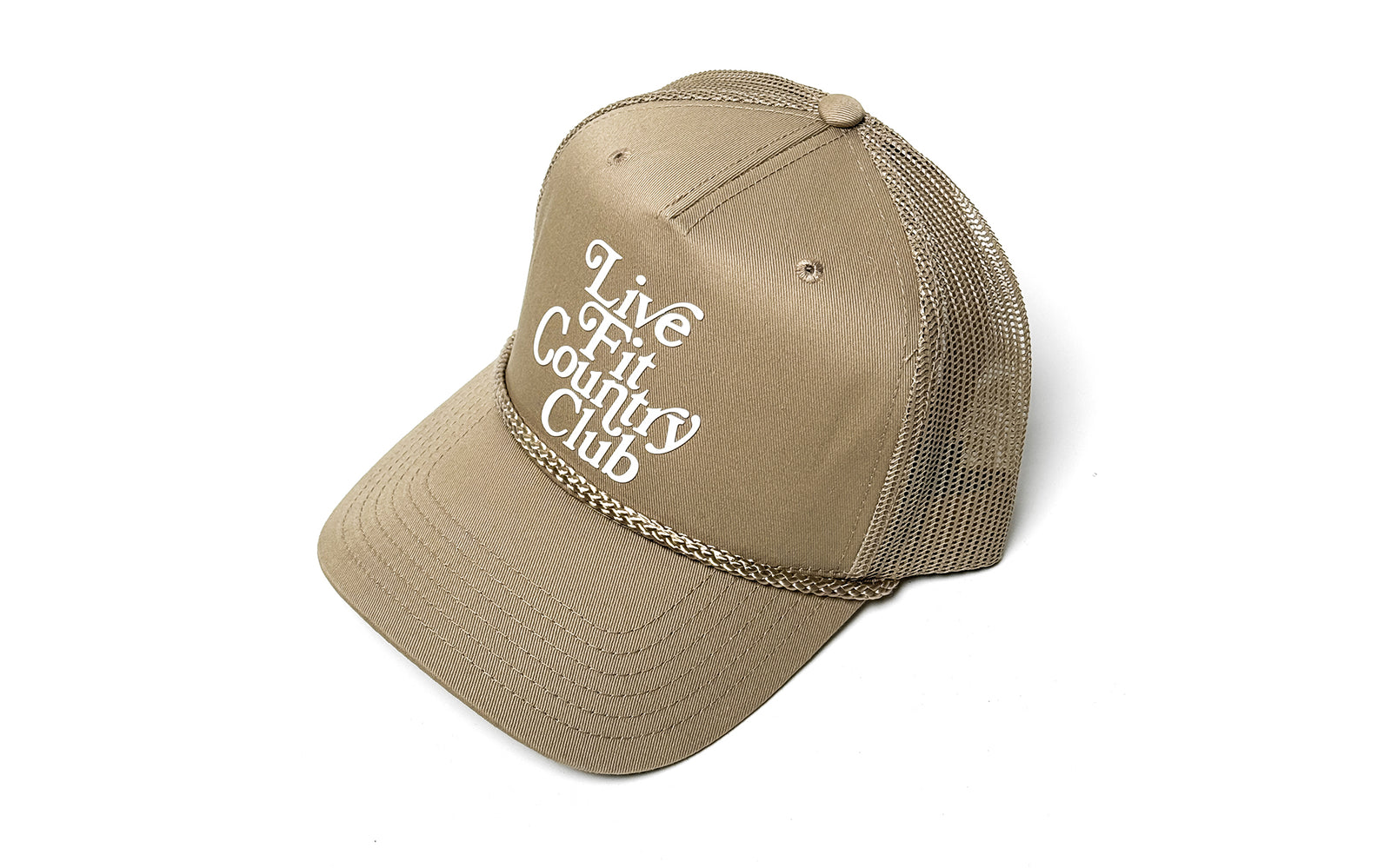 Live Fit. Country Club Trucker - Khaki