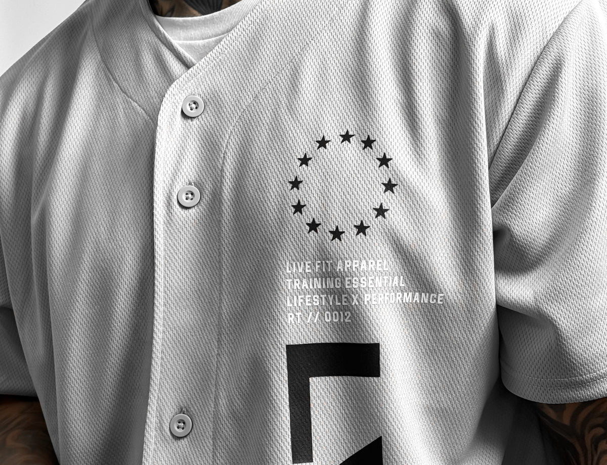 Legacy Baseball Jersey - Grey