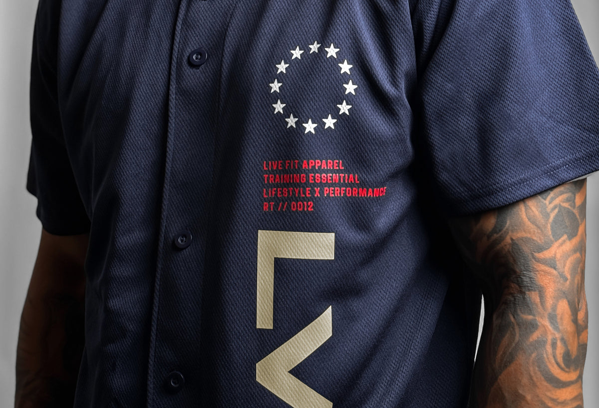 Legacy Baseball Jersey - Navy