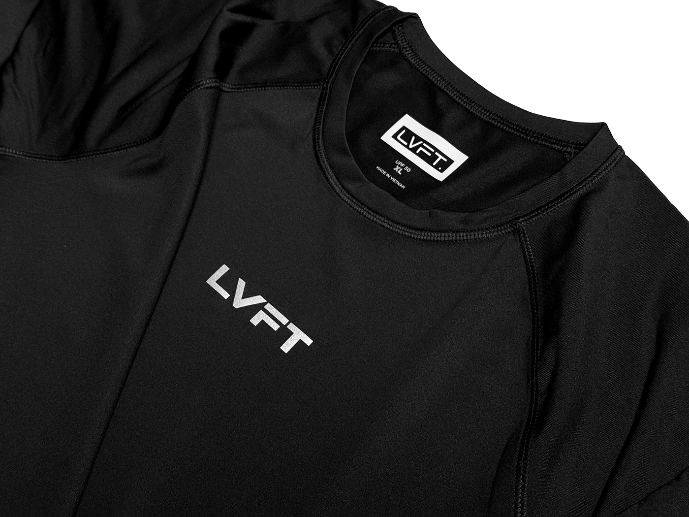 Battle Guard Long Sleeve Rashguard - Black / Carbon Reflective