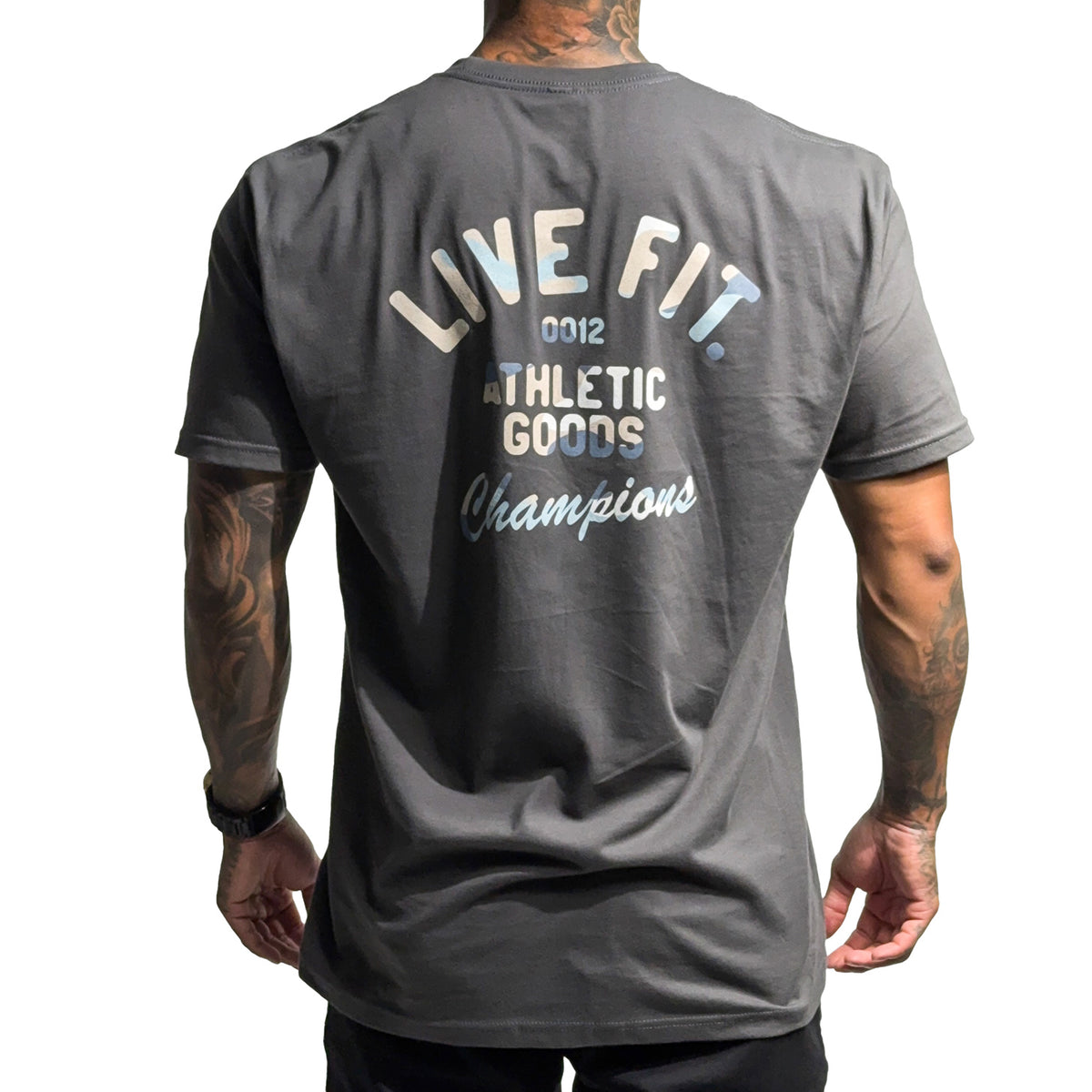 Athletic Goods Tee - Heavy Metal / Cool Desert Camo
