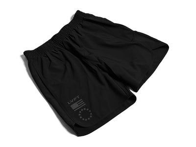 Blackout Hybrid Active Shorts - Black/Reflective