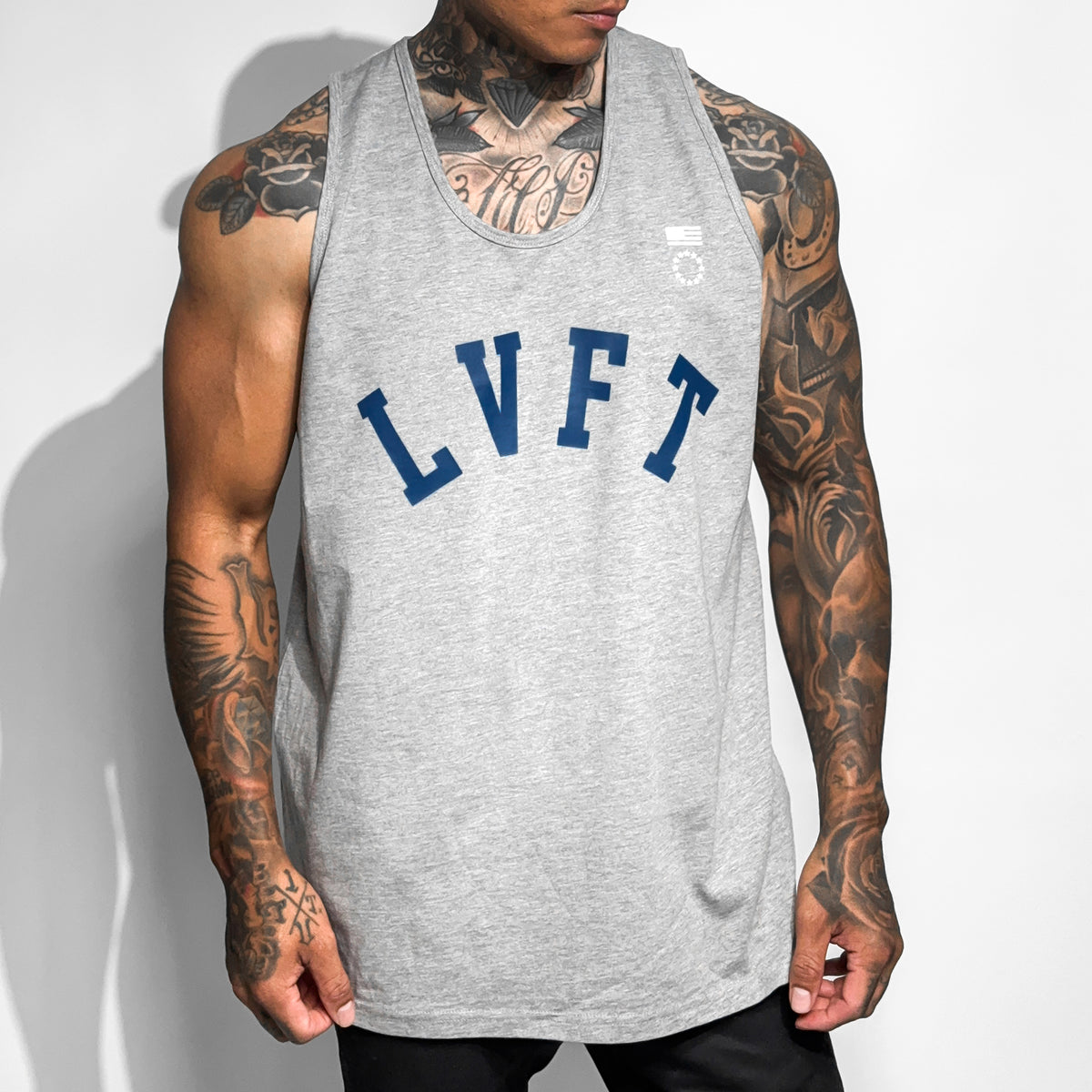 Vanguard Tank - Heather Grey