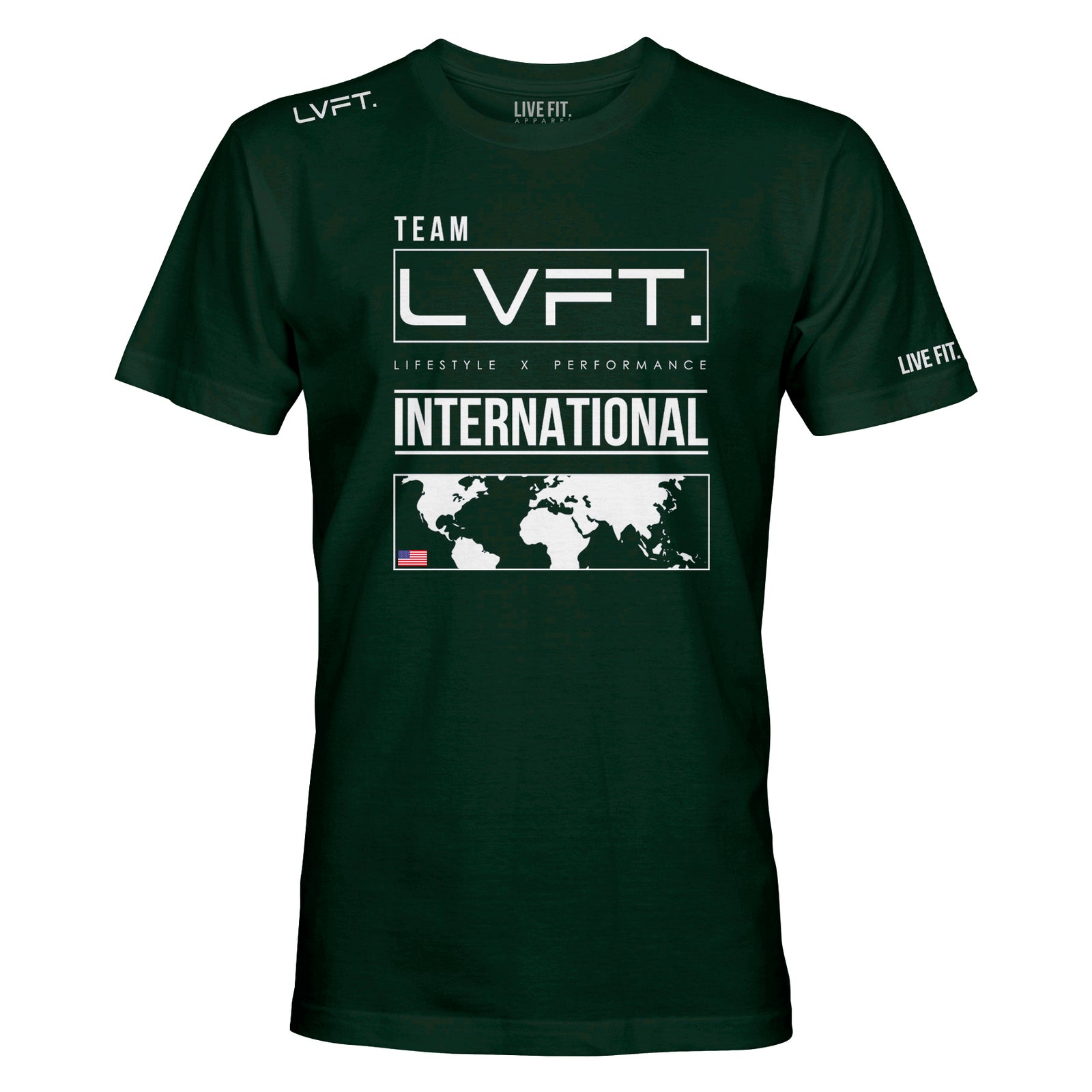 International Tee - Forest Green