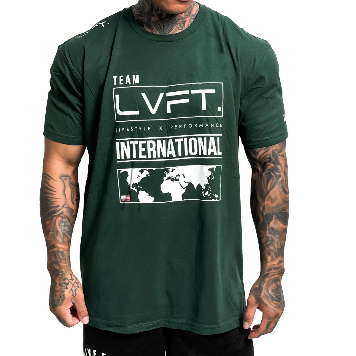International Tee - Forest Green