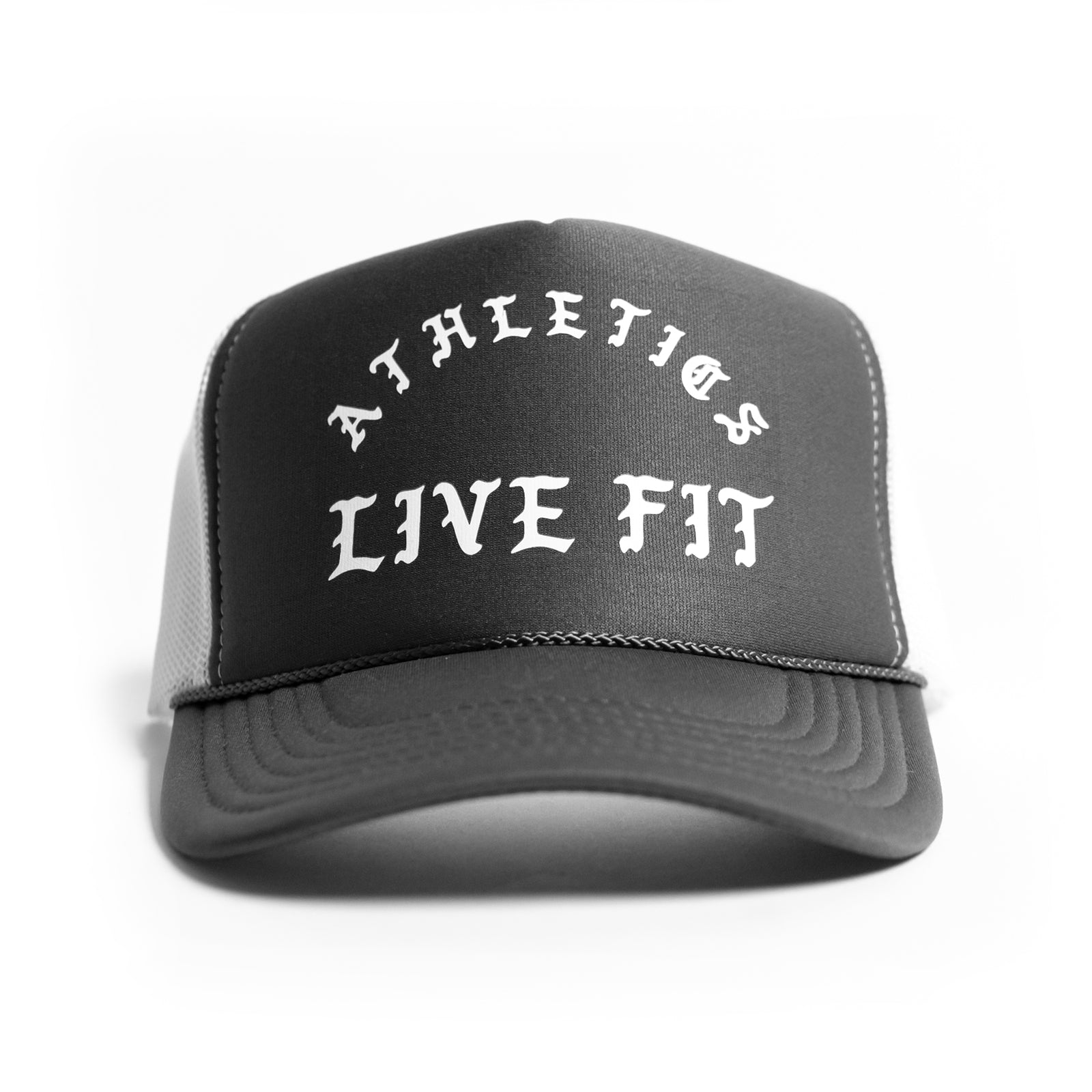 Iron Athletics Foam Trucker - Charcoal / White