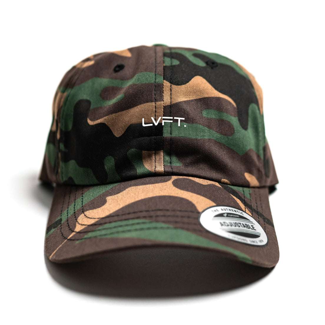 LVFT. Dad Cap / Green Camo