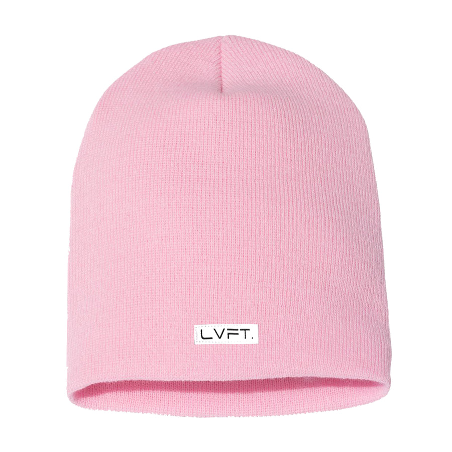 LVFT Skull Beanie - Pink