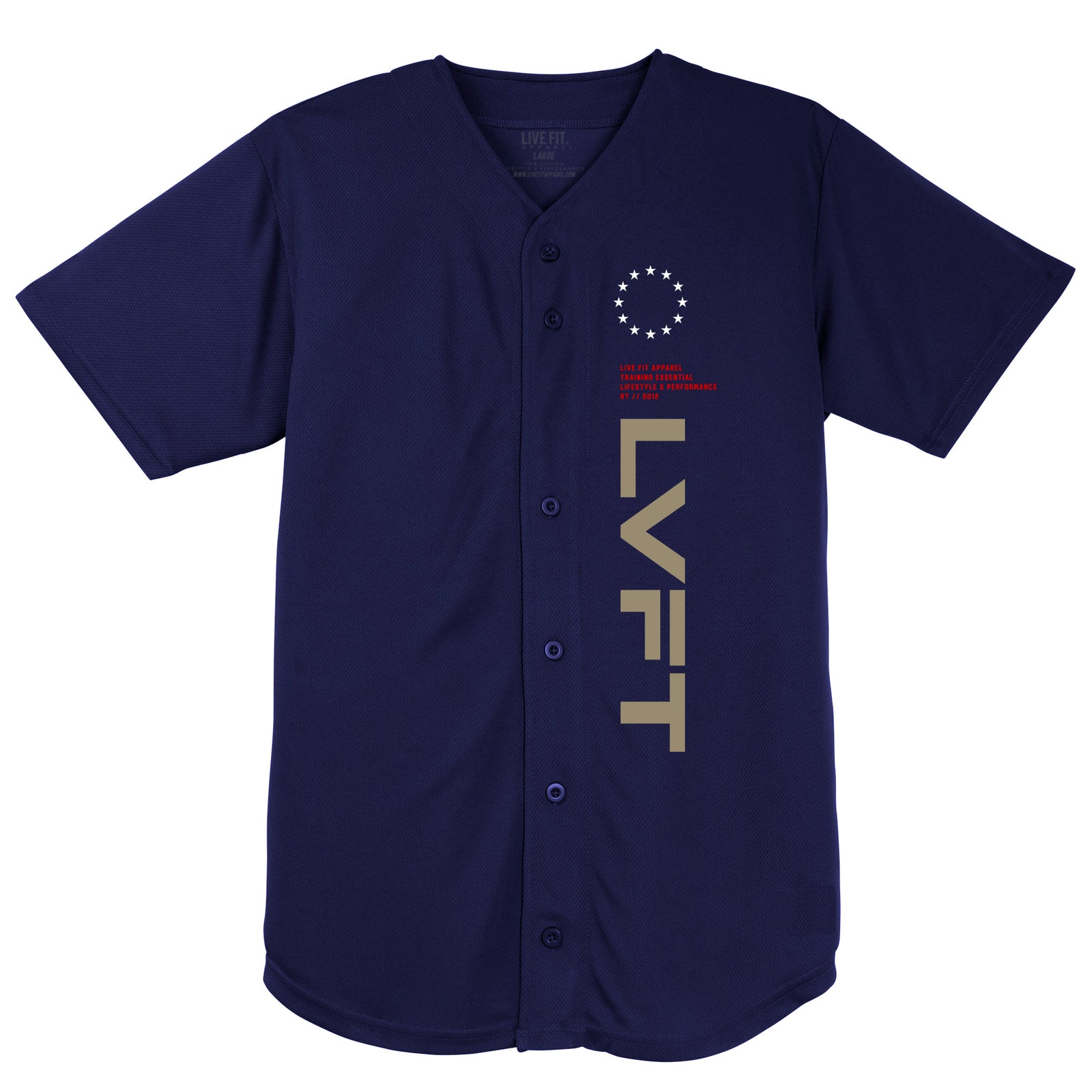 Legacy Baseball Jersey - Navy