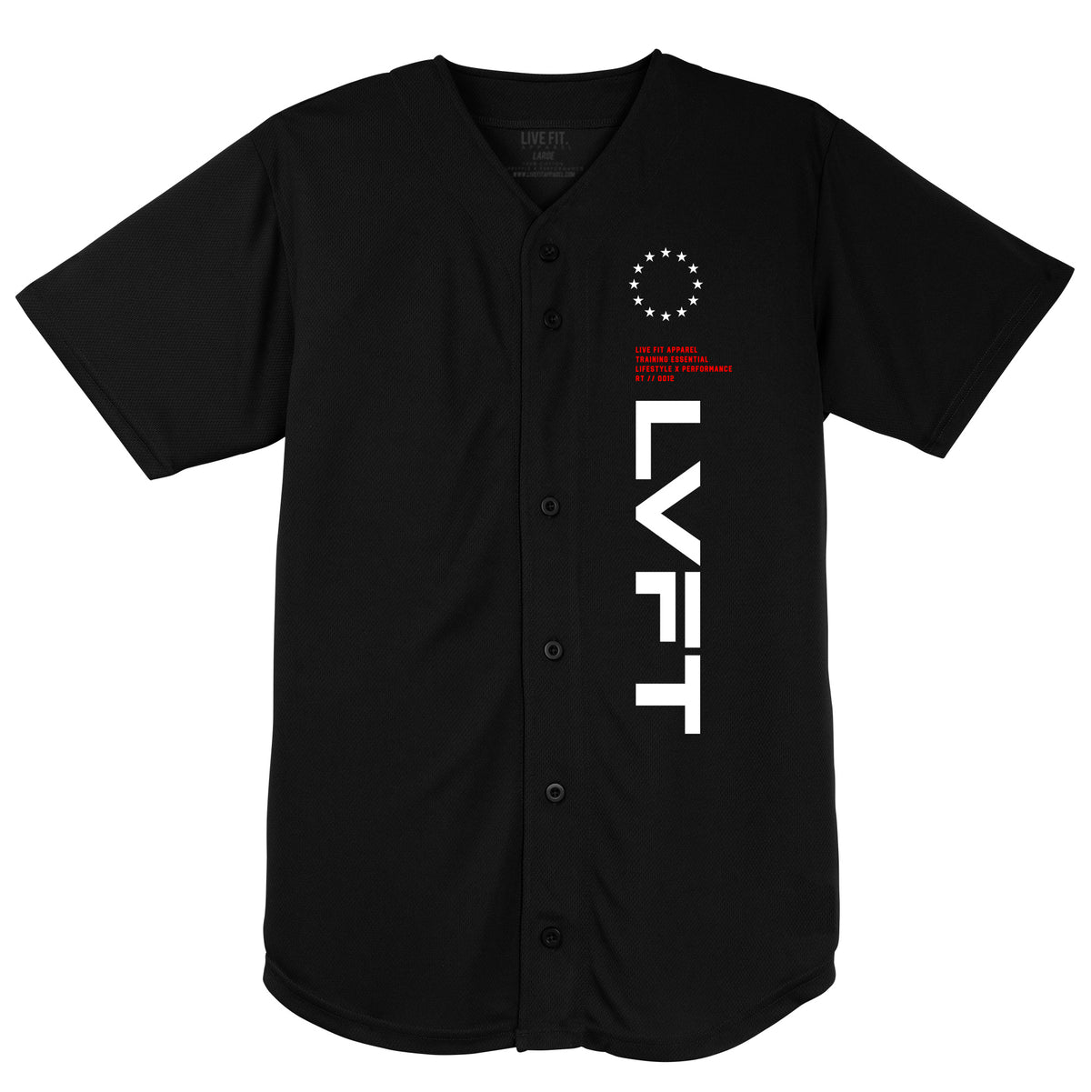 Legacy Baseball Jersey - Black