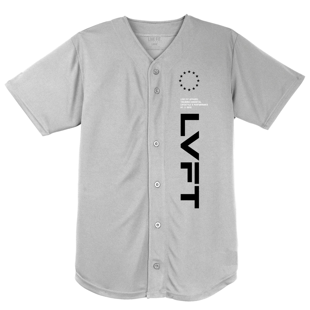 Legacy Baseball Jersey - Grey