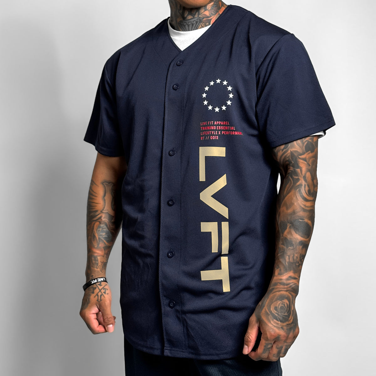 Legacy Baseball Jersey - Navy