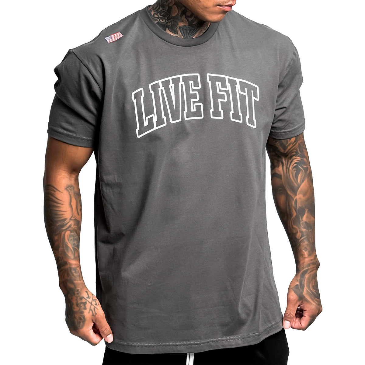 Letterman Tee - Heavy Metal