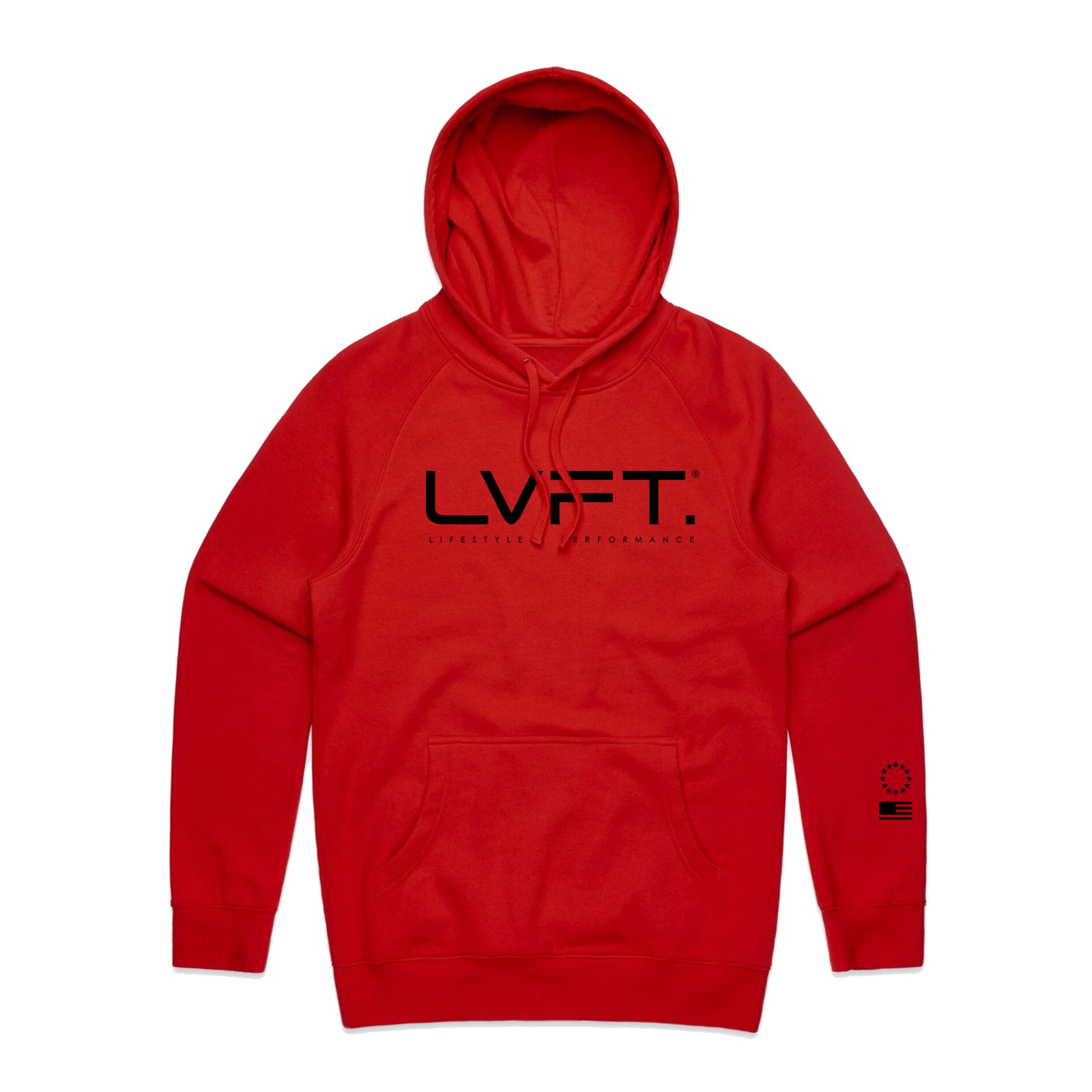 Lifestyle Hoodie v2 - Red / Black