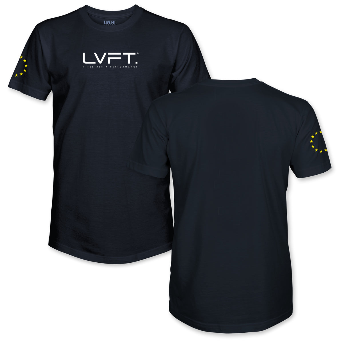 Lifestyle Scallop Tee - Navy