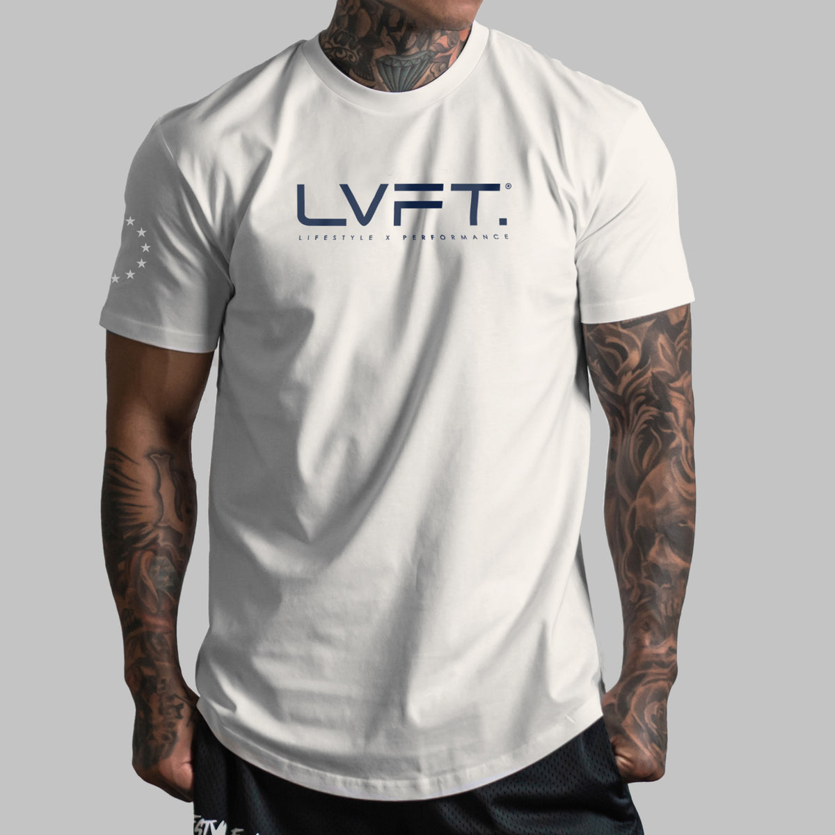 Lifestyle Scallop Tee - Ecru