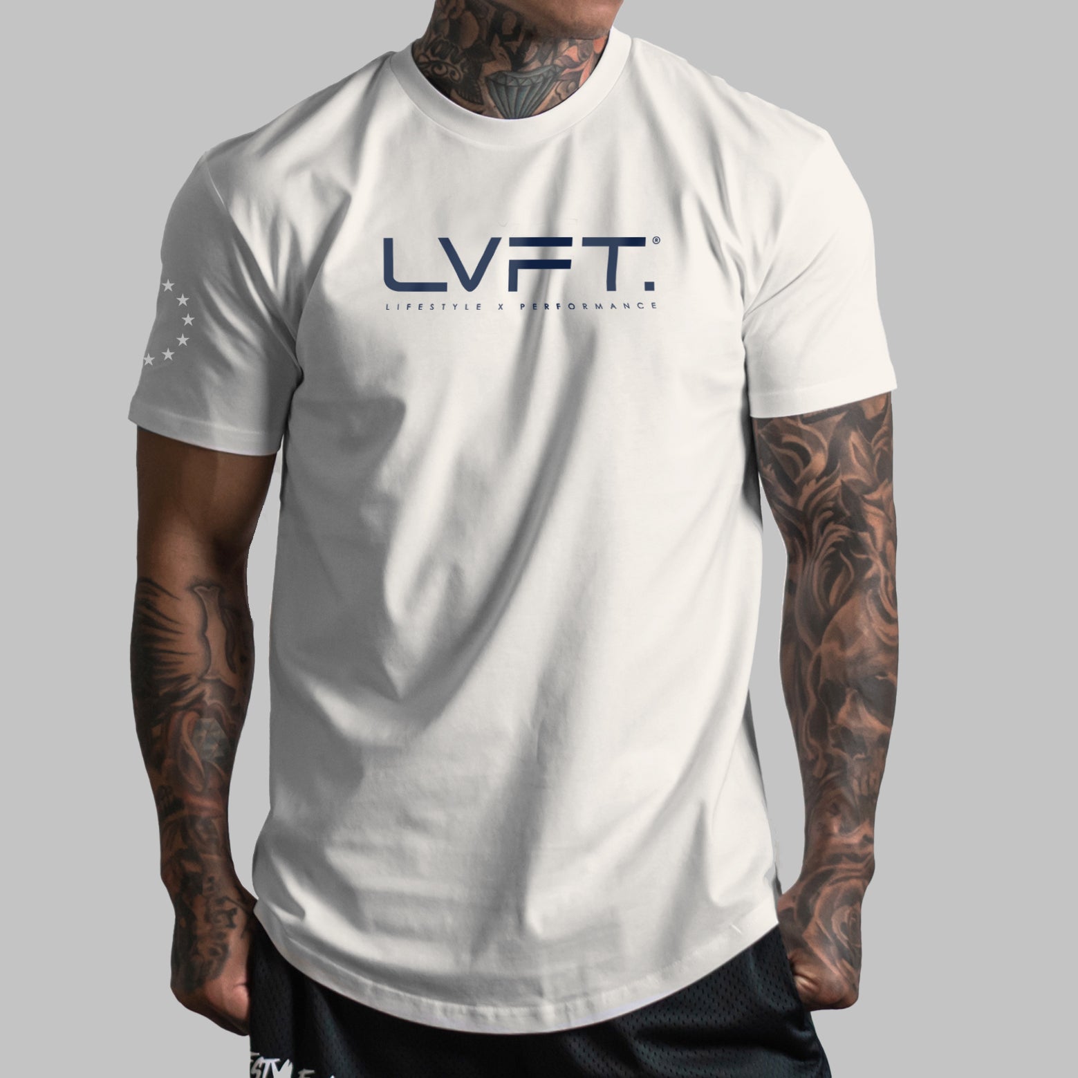 Lifestyle Scallop Tee - Ecru