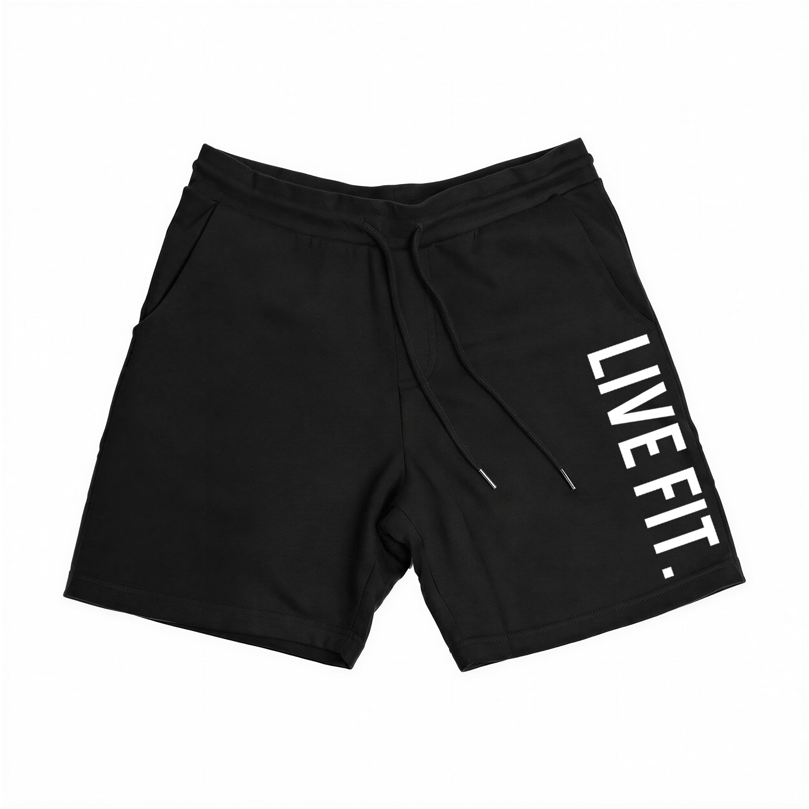 Live Fit Everyday Fleece Shorts - Black