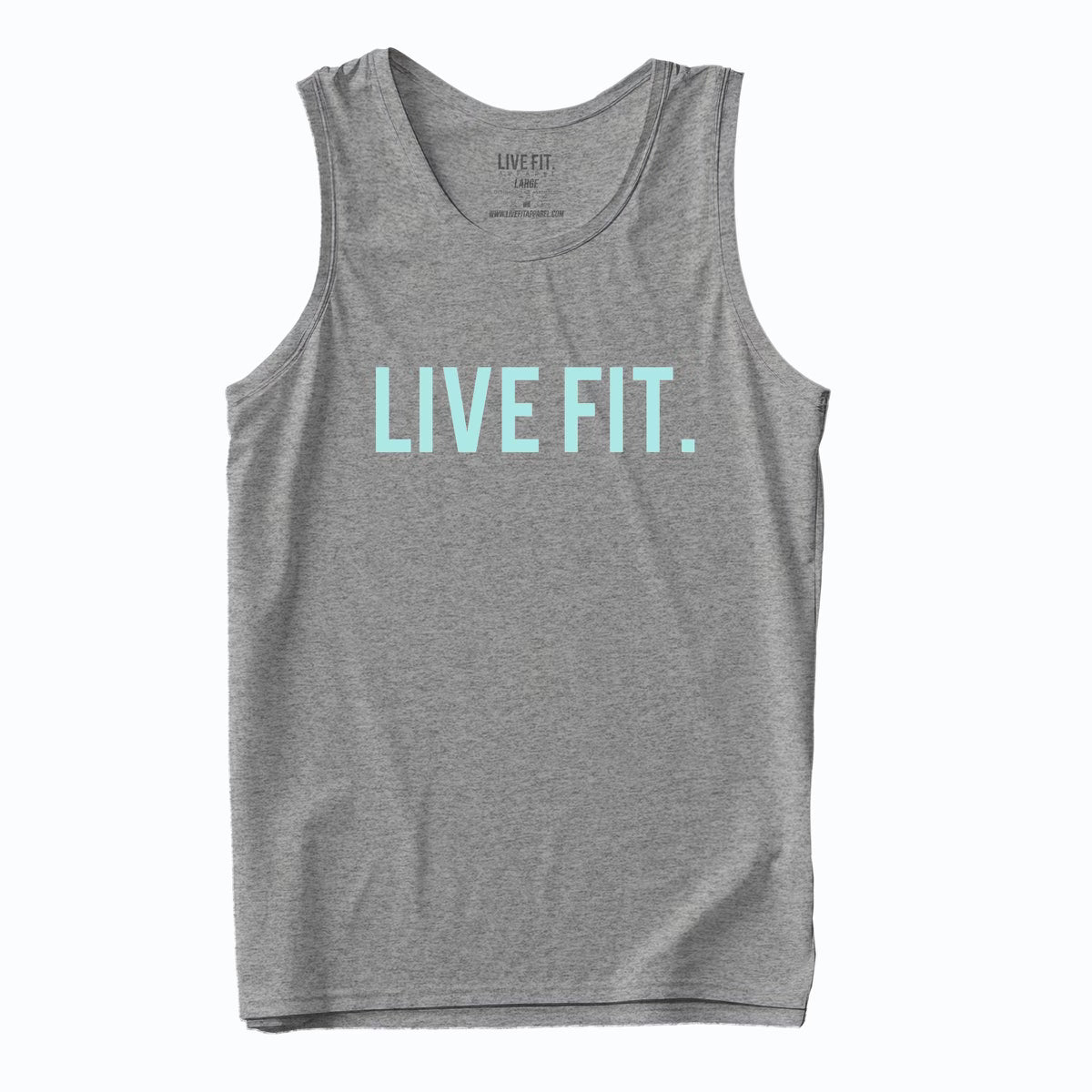 Live Fit Original Tank - Grey / Mint