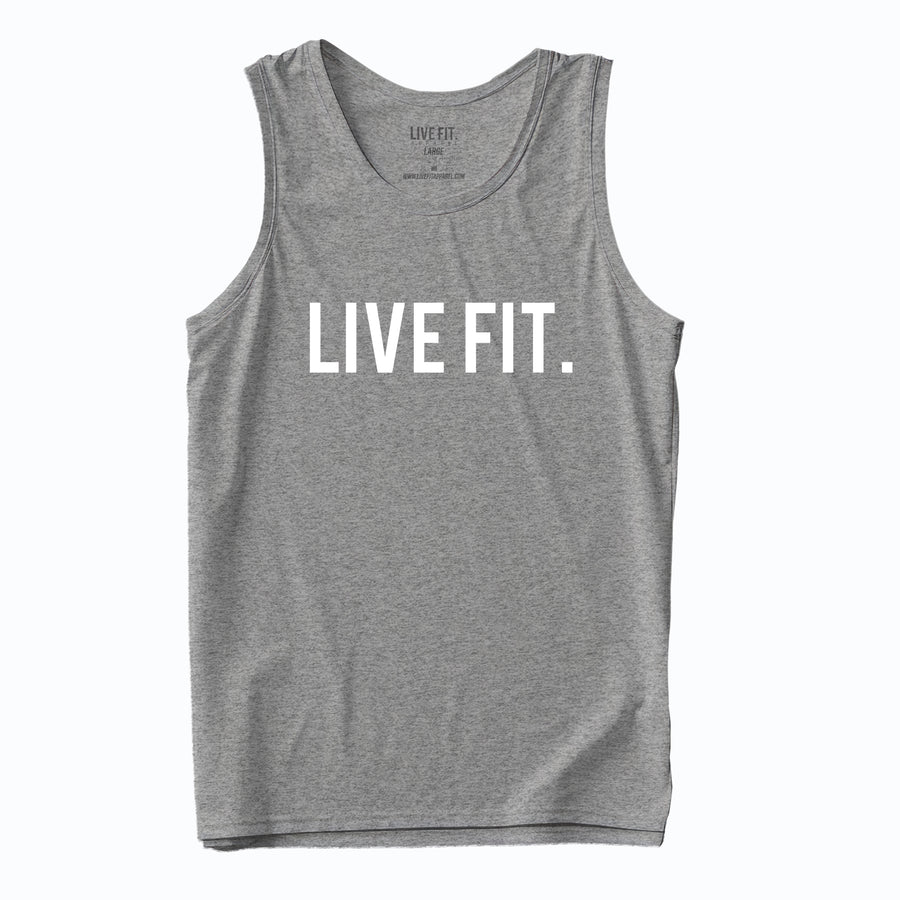 Live Fit Original Tank - Heather Grey