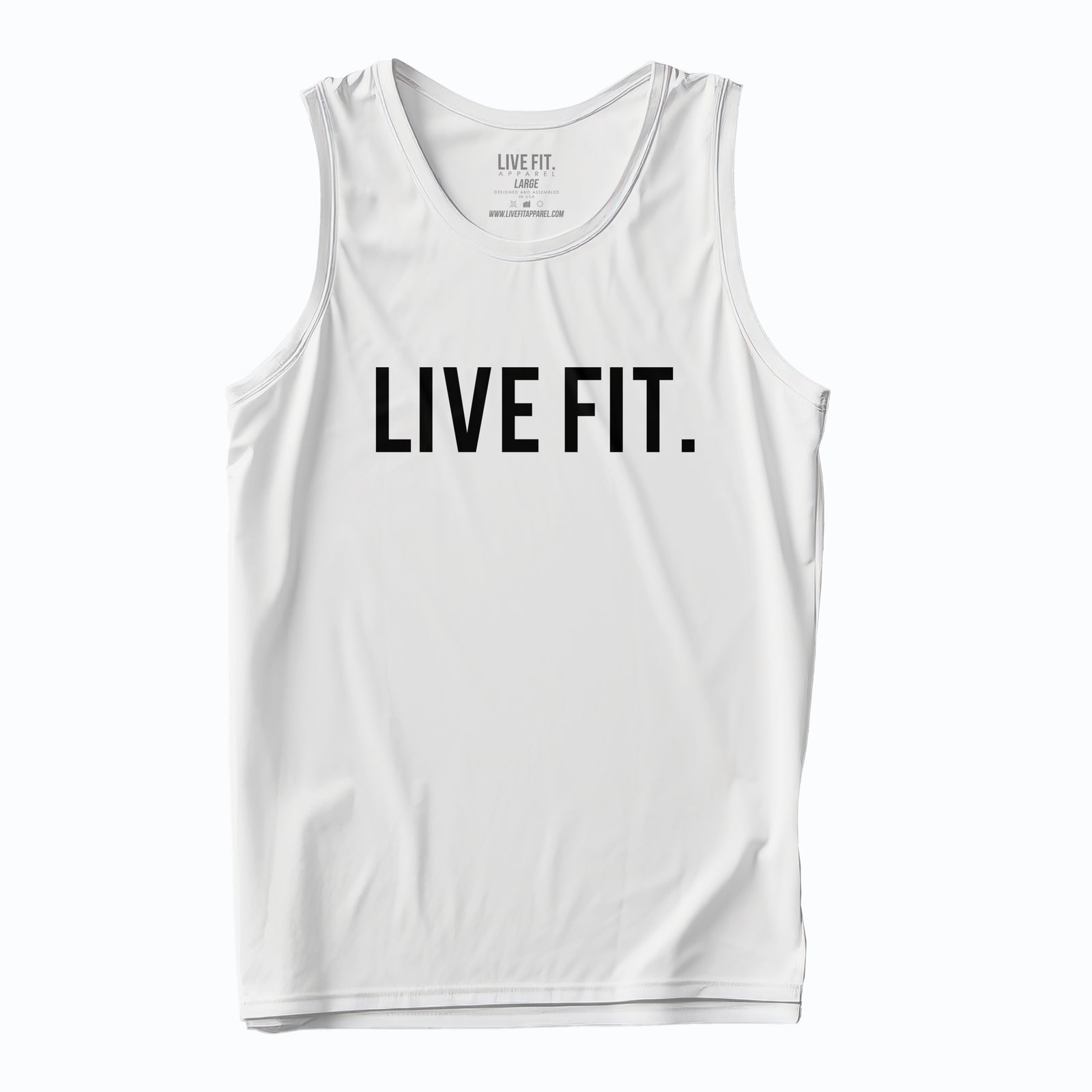 Live Fit Original Tank - White