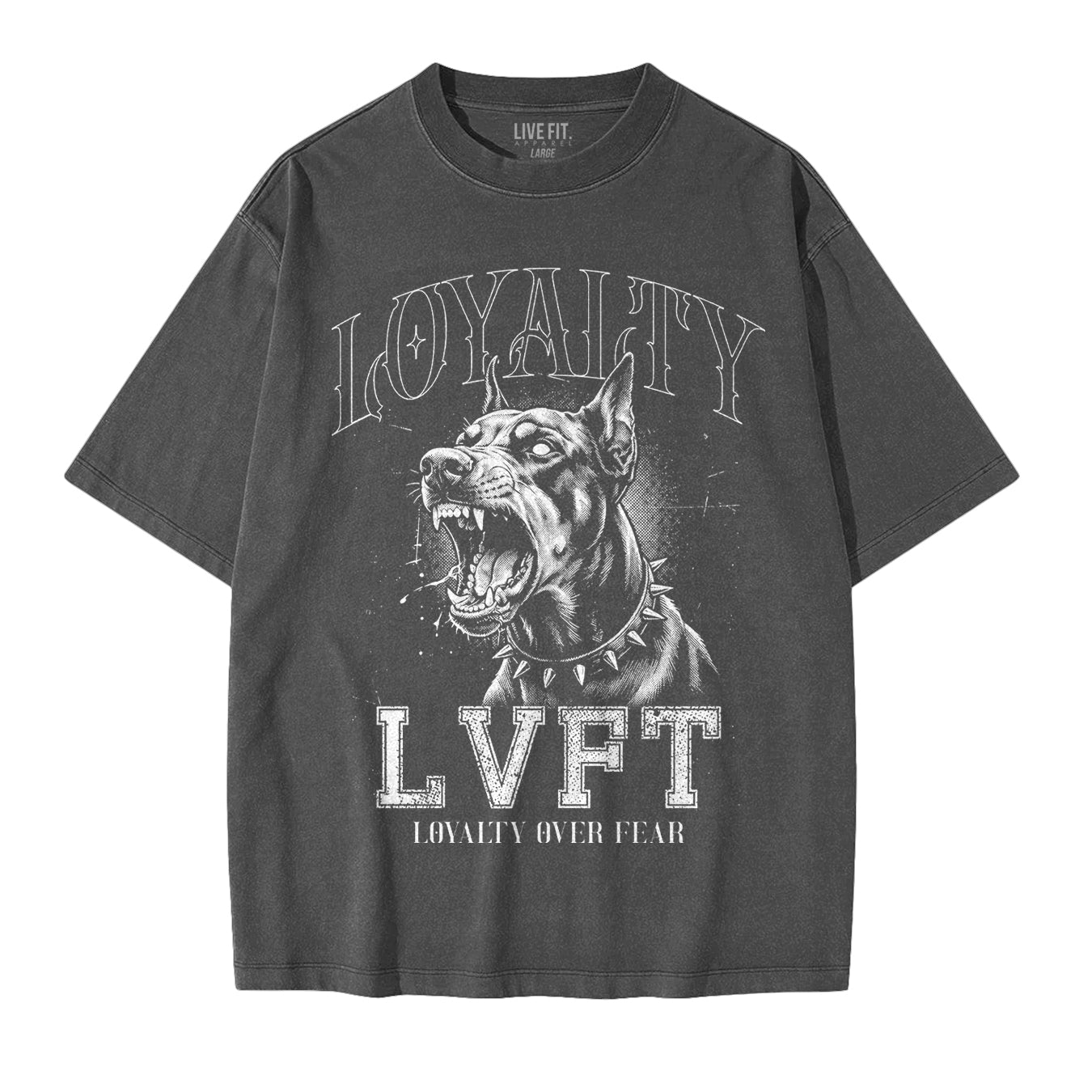 Loyalty Tee - Charcoal