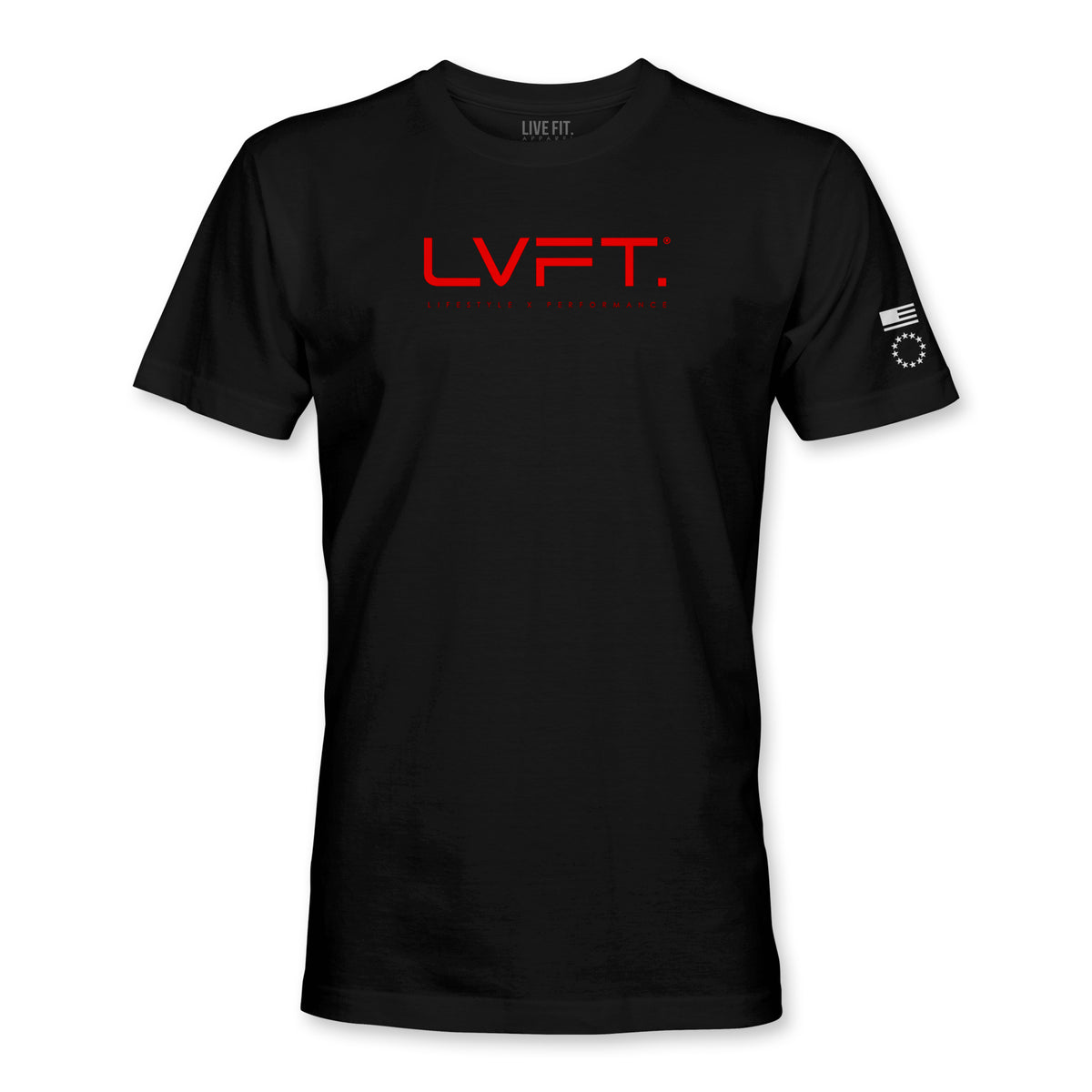 LxP Classic Tee - Black / Red