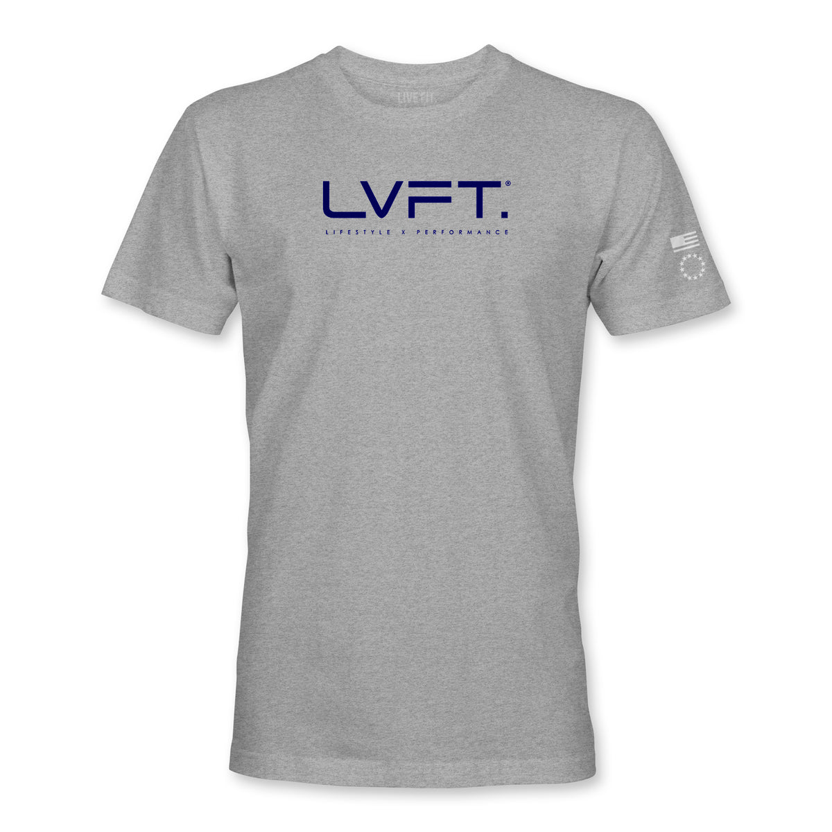 LxP Classic Tee - Heather Grey Navy